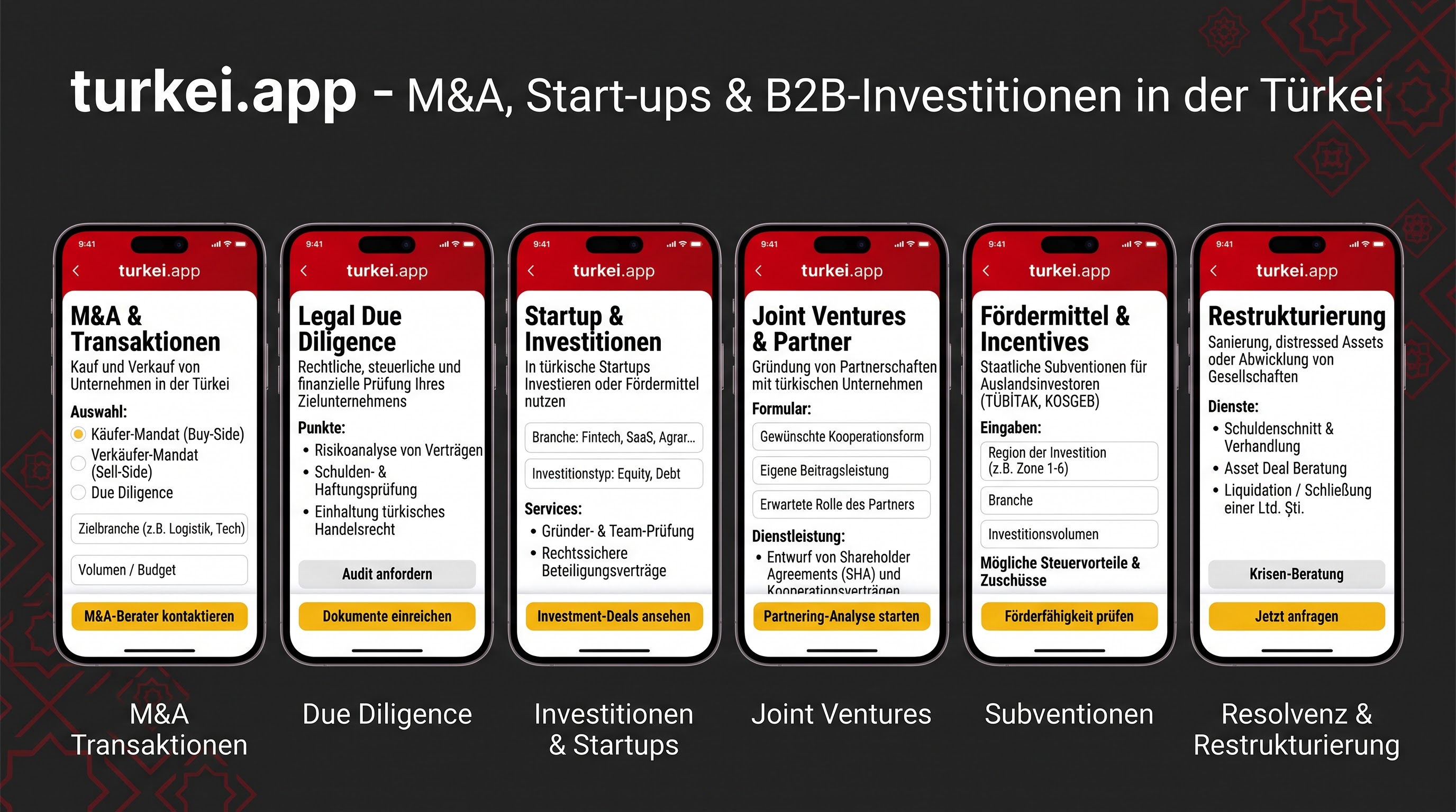 M&A, start-ups & B2B investments